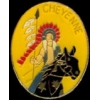 CHEYENNE PIN INDIAN NATIVE AMERICAN TRIBES PIN